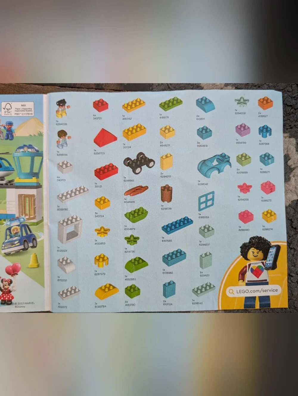 Lego Duplo Creativity Storage Box and Creativity Set - Set #10913